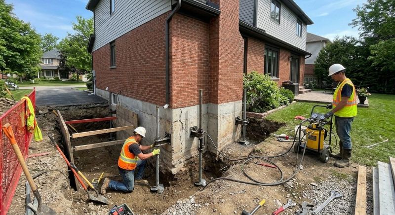 House Underpinning in Catonsville, MD