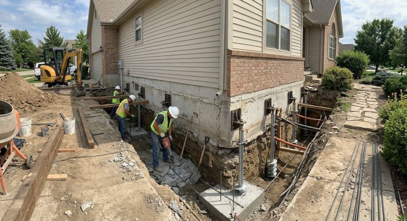 House Underpinning in Catonsville, MD