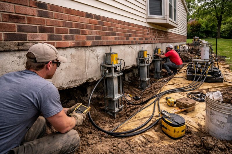 Settling Foundation Service in Crownsville, MD