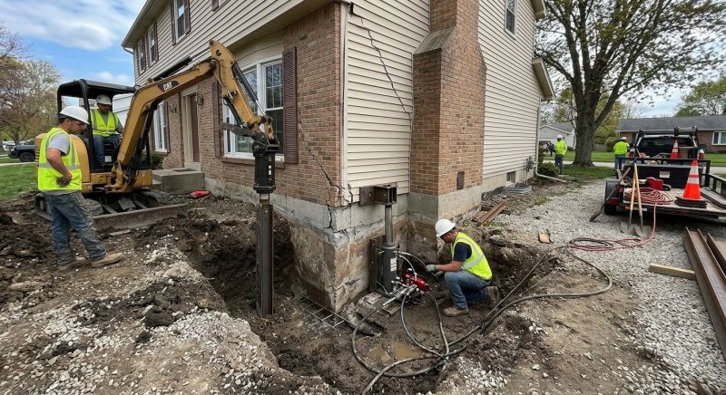 Sinking Foundation Repair in Derwood, MD