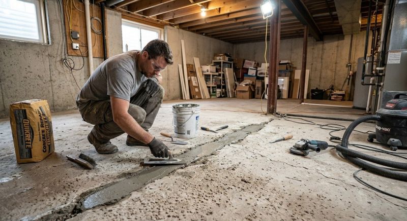 Slab Foundation Repair in Catonsville, MD