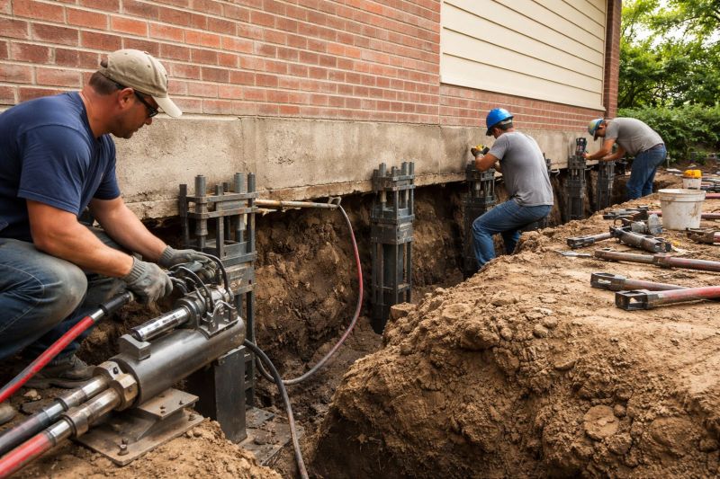 Slab Foundation Repair in Catonsville, MD