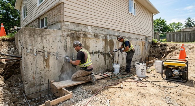 Structural Foundation Repair in Brookeville, MD