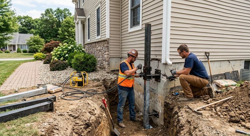 Structural Foundation Repair in Crownsville, MD