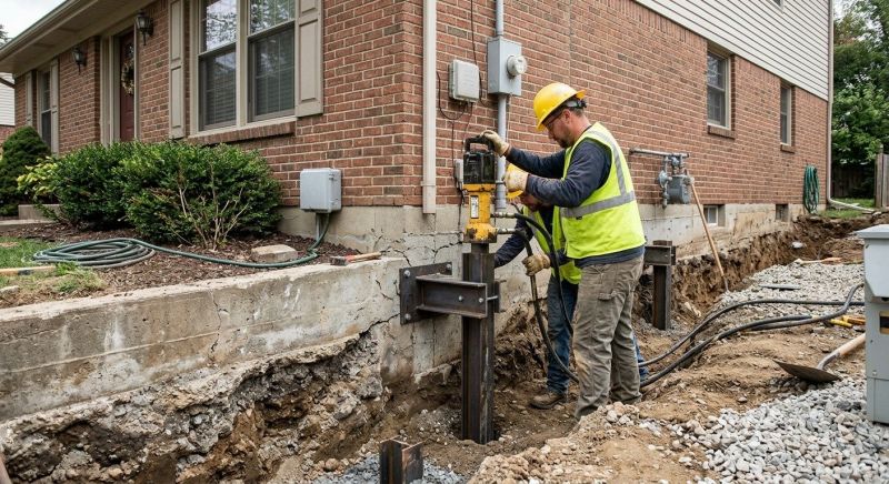 Structural Foundation Repair in Howard County, MD