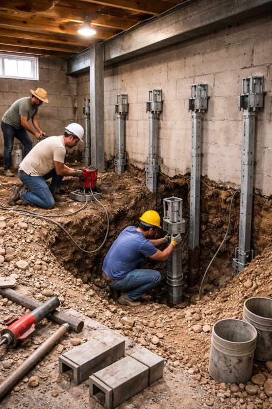 Structural Underpinning in Catonsville, MD