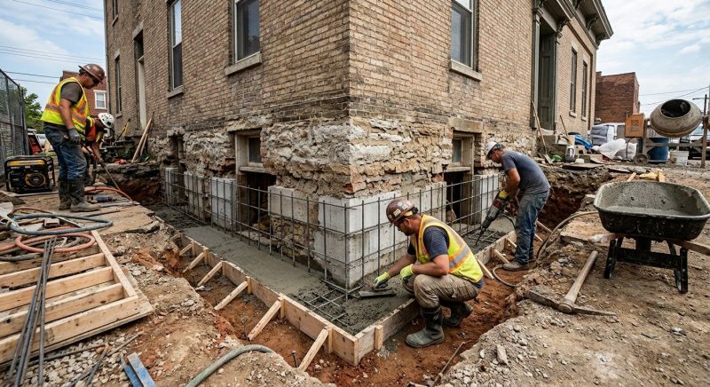 Structural Underpinning in Catonsville, MD